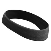 Alaphabet Doodle M Embroidered Head Band (Terry) - Black OSFM