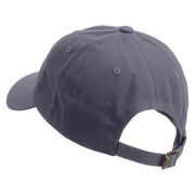 US Warship Unstructured Low Profile 6 panel Cotton Cap - Dk-Grey OSFM