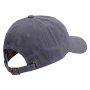 US Warship Unstructured Low Profile 6 panel Cotton Cap - Dk-Grey OSFM