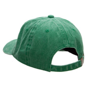 US 20 Embroidered Unstructured Cotton Cap