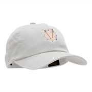 The Snare Drum Embroidered Washed Cap