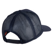 USAF Veteran Patched Solid Cotton Twill Mesh Prostyle Cap - Navy OSFM