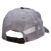 Bowling Pins Patched Low Profile Special Cotton Mesh Cap