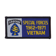 Air Borne Rectangle Embroidered Military Patch