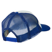 Anchor with Chain Embroidered Foam Mesh Back Cap