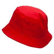 Loch Ness Monster Embroidered Bucket Hat - Red OSFM