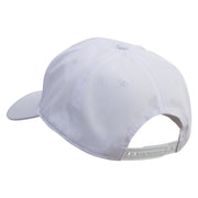 Hamster Embroidered Six Panels Pro Style Cap - White OSFM