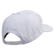 Hamster Embroidered Six Panels Pro Style Cap - White OSFM