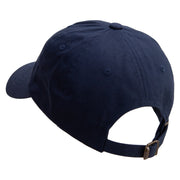 US Navy Warship Unstructured Low Profile 6 panel Cotton Cap - Navy OSFM