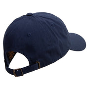 US Navy Warship Unstructured Low Profile 6 panel Cotton Cap - Navy OSFM