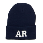 AR Arkansas State Embroidered Long Beanie