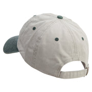 Daddy Buddy Embroidered Pigment Dyed Wash Cap - Beige-Green OSFM