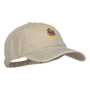 US Army Retired Military Embroidered Washed Cap