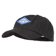 Arkansas State Flag Embroidered Low Cap