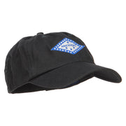 Arkansas State Flag Embroidered Low Cap