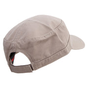 Medical Rescue Needle Embroidered Garment Washed Adjustable Army Cap