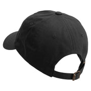 US Navy Warship Unstructured Low Profile 6 panel Cotton Cap - Black OSFM