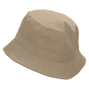 Loch Ness Monster Embroidered Bucket Hat - Khaki OSFM