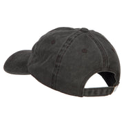 Irish and Shamrock Outline Embroidered Washed Cotton Cap