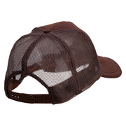 Air Force Babbo Embroidered Summer Foam Mesh Trucker Cap - Chocolate OSFM