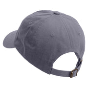 US Navy Warship Unstructured Low Profile 6 panel Cotton Cap - Dk-Grey OSFM