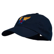 Army Air Corps Military Embroidered Washed Cap