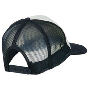 Anchor with Chain Embroidered Foam Mesh Back Cap