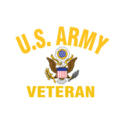 US Army Veteran Heat Transfers Sticker