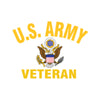 US Army Veteran Heat Transfers Sticker