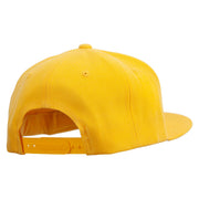 6 Panel High Profile Structured Snapback - Gold OSFM