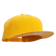 6 Panel High Profile Structured Snapback - Gold OSFM