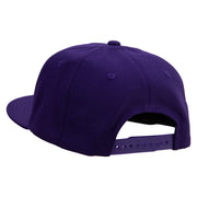 6 Panel High Profile Structured Snapback - Purple OSFM