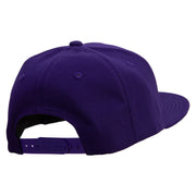 6 Panel High Profile Structured Snapback - Purple OSFM