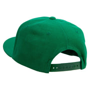 6 Panel High Profile Structured Snapback - Kelly OSFM