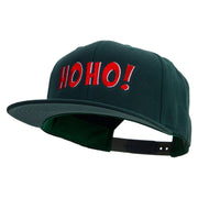 Sticker Style Hoho Embroidered Wool Blend Prostyle Snapback - Spruce OSFM