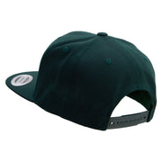 Sticker Style Hoho Embroidered Wool Blend Prostyle Snapback - Spruce OSFM