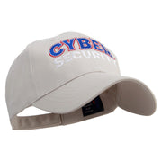 Cyber Security Embroidered Low Profile Organic Cotton Cap - Stone OSFM