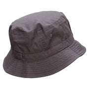 Chef Embroidered Bucket Hat - Charcoal OSFM