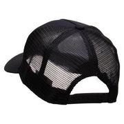 Happy Irish Five Panels Pro Style Trucker Mesh Cap - Black OSFM