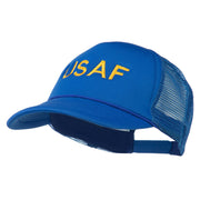 USAF Military Embroidered Mesh Cap