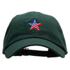 American Star Embroidered Made in USA Unstructured Washed Twill Cap