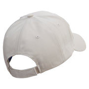 Retired Nurse Embroidered Low Profile Organic Cotton Cap