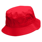 Couple On The Moon Embroidered Bucket Hat - Red OSFM