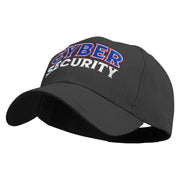 Cyber Security Embroidered Low Profile Organic Cotton Cap - Black OSFM