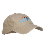 Ace Serve Volleyball Embroidered Washed Cap