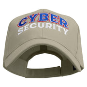 Cyber Security Embroidered Low Profile Organic Cotton Cap - Olive OSFM