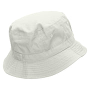 Chef Embroidered Bucket Hat - White OSFM