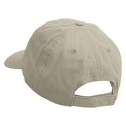 Best Daddy Ever Embroidered Low Profile Dyed Cotton Twill Cap - Putty OSFM