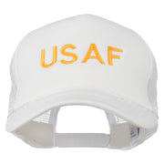 USAF Military Embroidered Mesh Cap