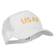 USAF Military Embroidered Mesh Cap